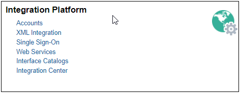 Integration Platform section