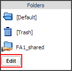 Edit Folder