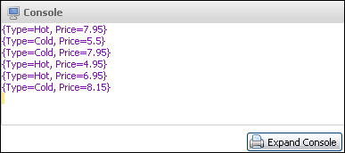 False condition output example