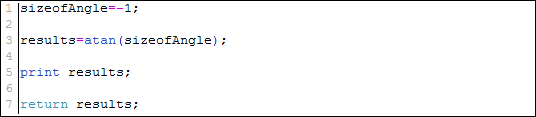 atan example