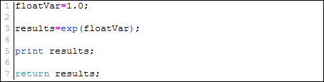 exp example
