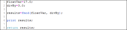 fmod example