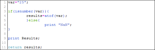 if else example