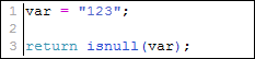 isnull example