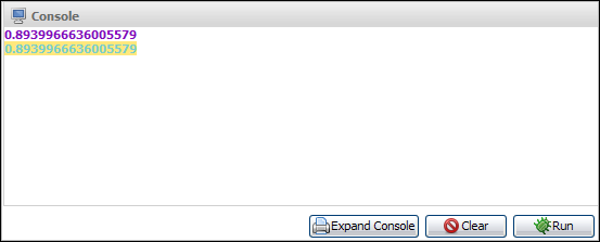 sin output example
