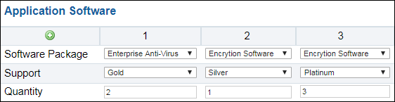 Buyside Configuration Array Sets