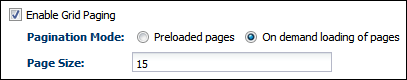 Enable Grid Paging