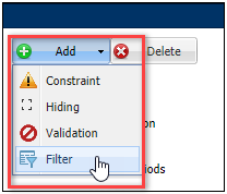 Add sub-document Filter rule