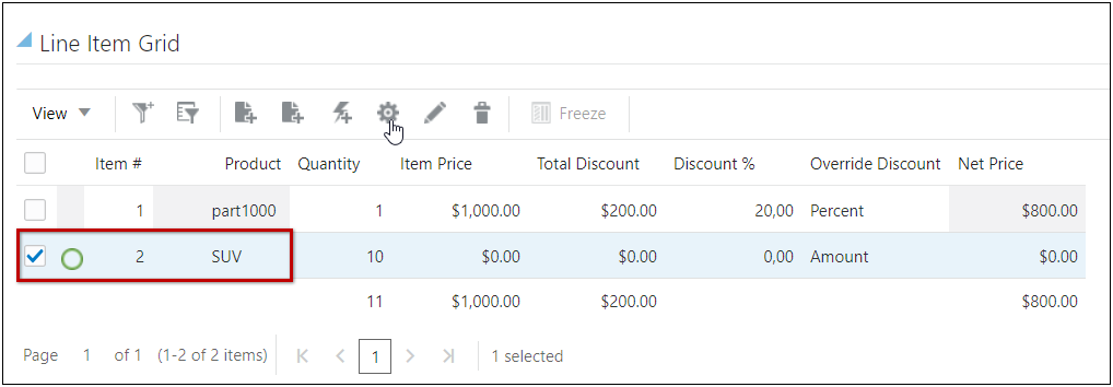 Add Unconfigured Model to a Transaction