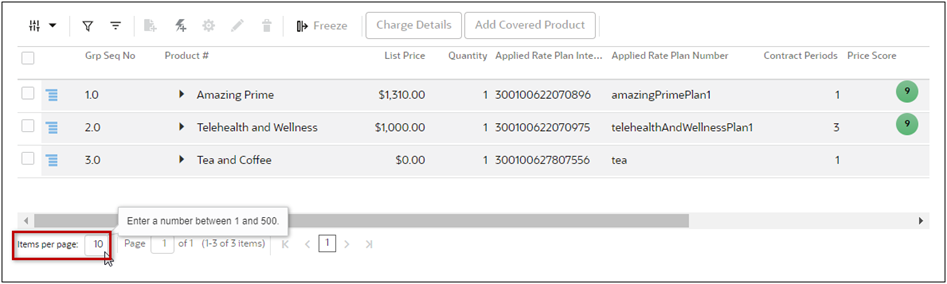 Allow Table Height Control for LIG