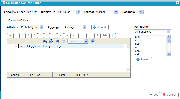 Average Final Approval