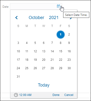 Datepicker