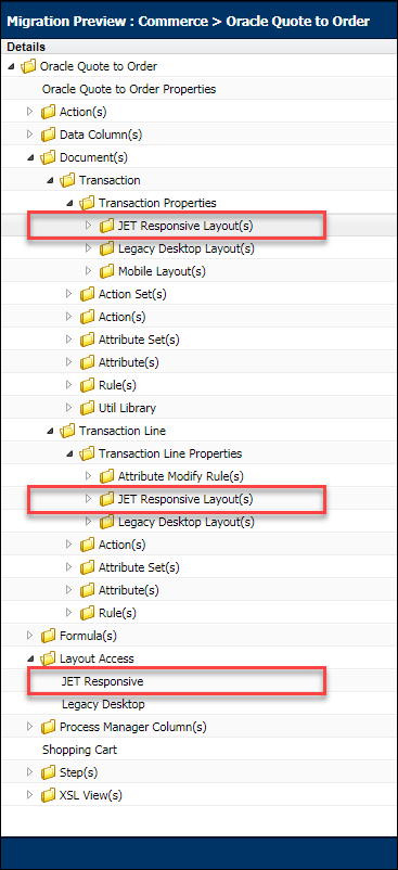 JET Responsive Layout Migration