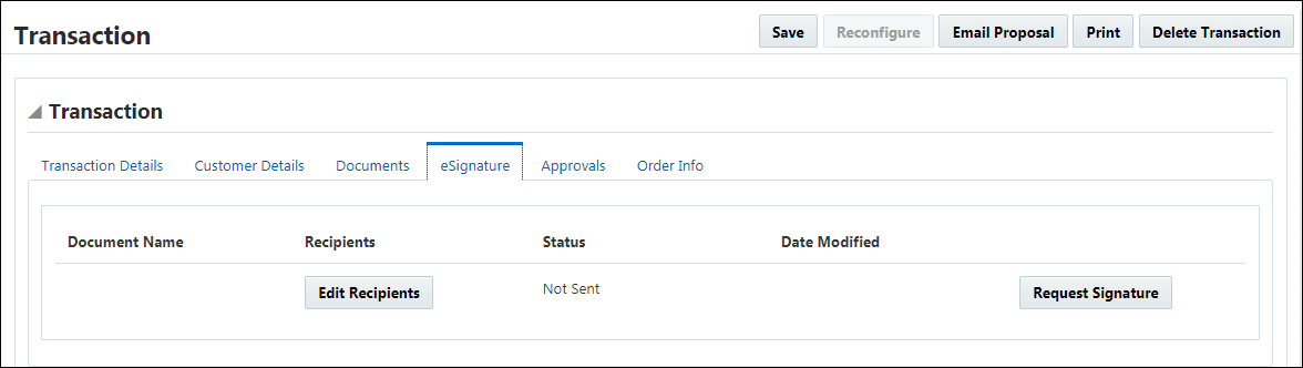 eSignature User side