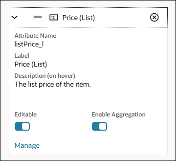 LIG Column Properties