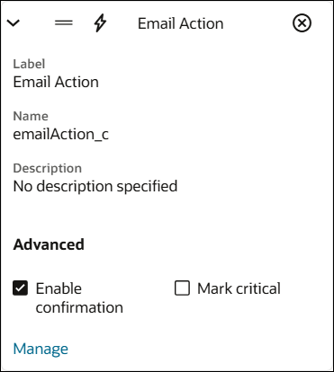 Edit Email Action