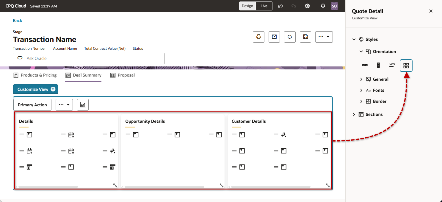 Redwwod Custom Grid View