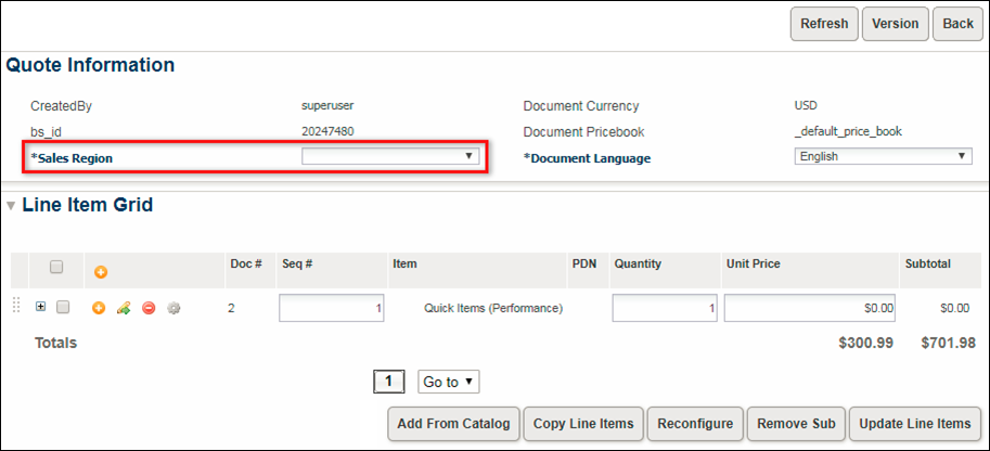 Buyside Hiding Rule on Action example