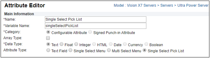 Attribute Editor with SSPL selected
