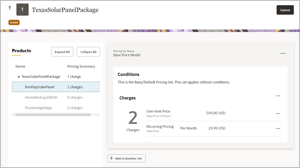 BOM product pricing