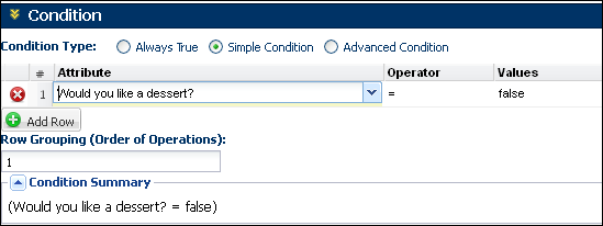 Adding a Boolean attribute to a Rule