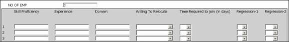 Vertical Array example