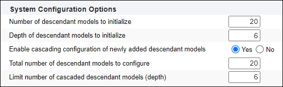 System Configuration Options