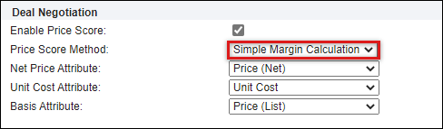 Select Simple Margin Calculation