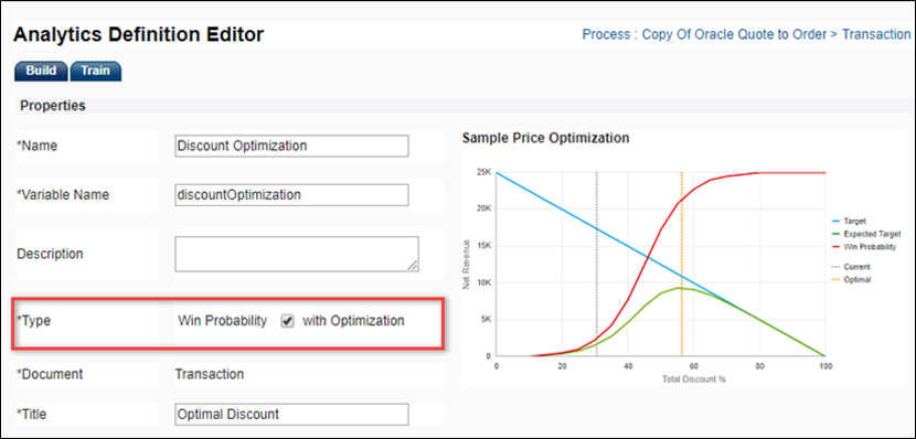 Win Probability with Optimization