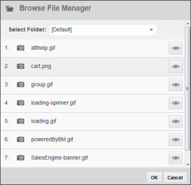 Browse File Manager window