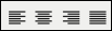 font alignment icons