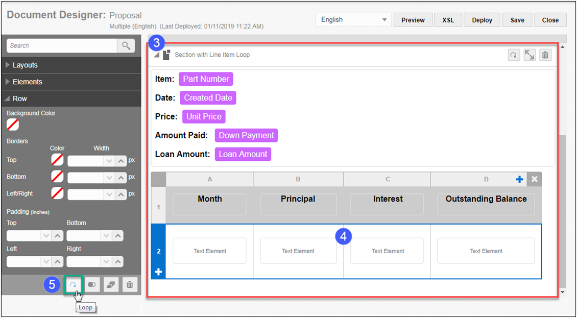 Add a Sub-Document Transaction Array