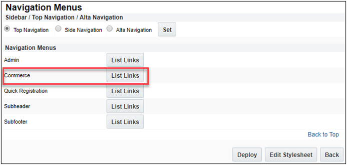 Set up User-Defined Link