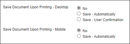 Save Document Upon Printing?