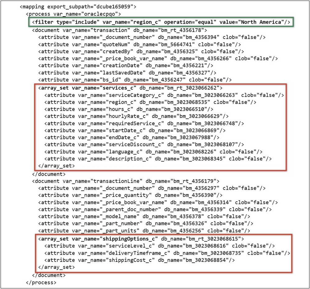 DataCube with Transaction Arrays