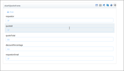 Web Form Parameters for Start Node and JSON