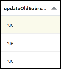 updateOldSubscription menu - True