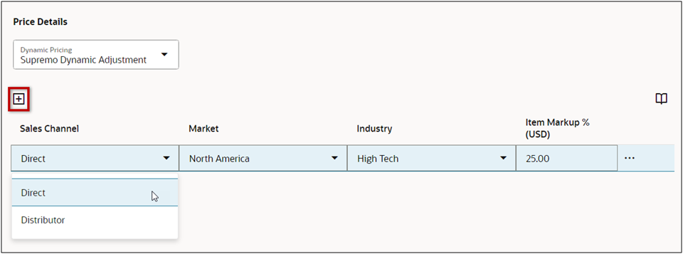 Add Conditional Criteria and Pricing