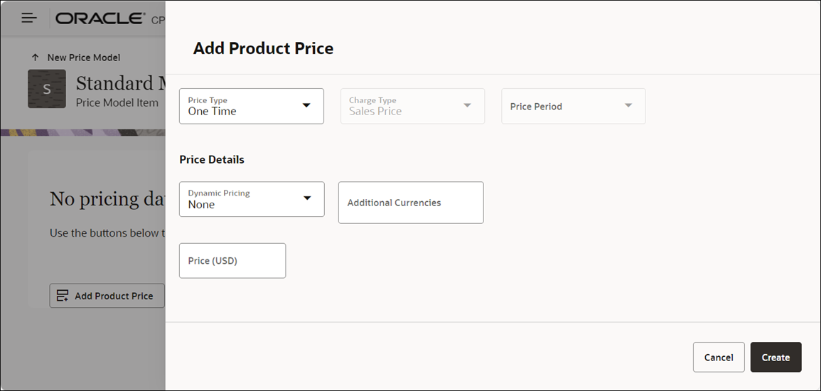 Add Product Price