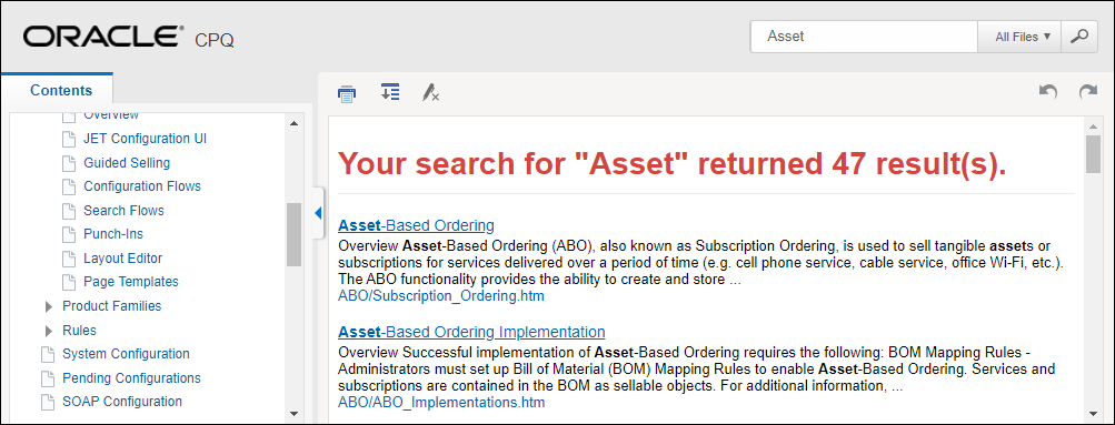 Search Results