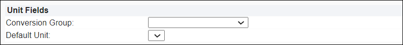 Unit Fields