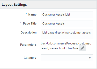 Layout Settings