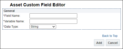 String Field Editor