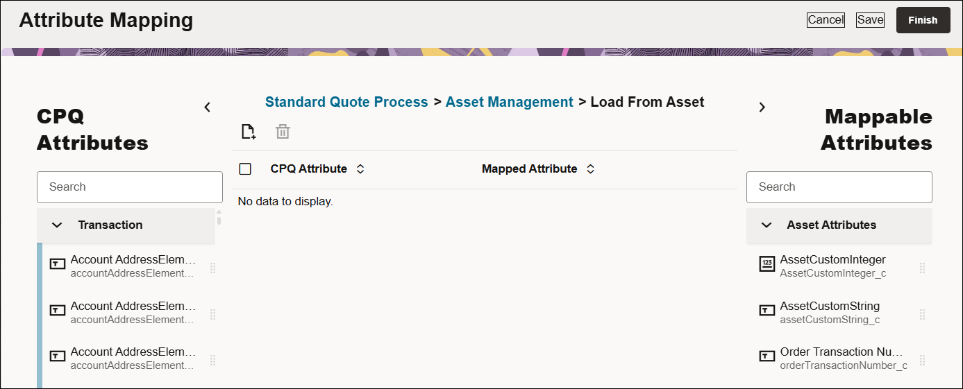 Load from Asset Mapping
