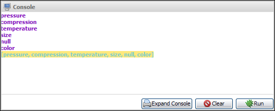 String Array output example