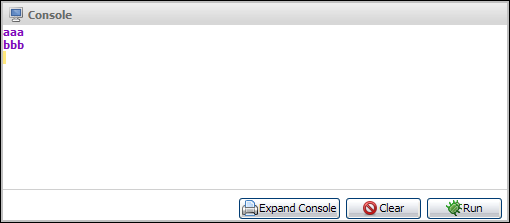 break output example