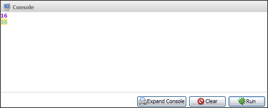 integer output example