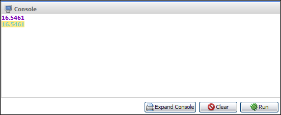 round output example
