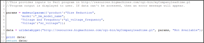 urldatabyget example