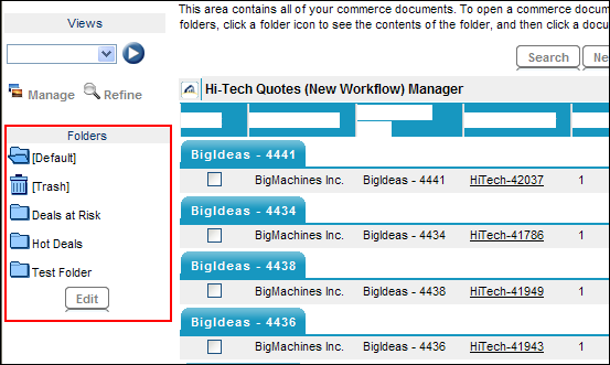 Commerce Transaction manager